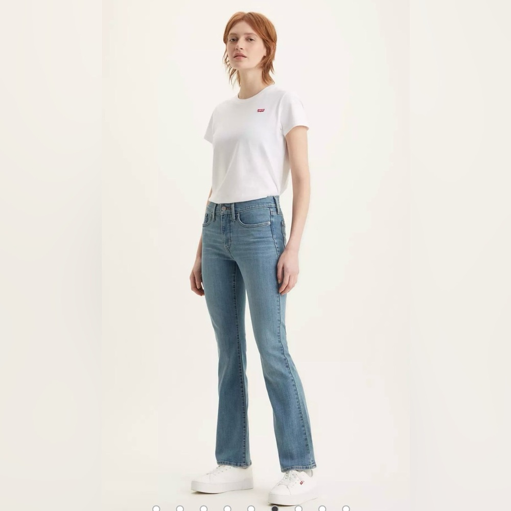Levi's Women's Light Blue Flare Jeans